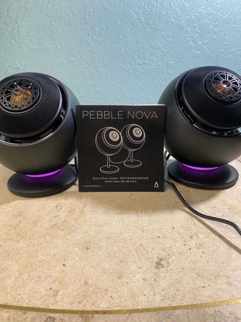Creative Pebble Nova 2.0 USB-C Desktop Speakers with RGB Lighting